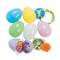 Pastel Toy-Filled Plastic Easter Eggs, 24Pcs